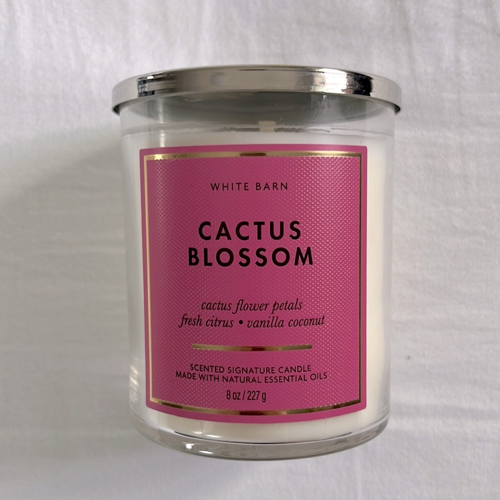 NWT White Barn Cactus Blossom 8 oz. Candle